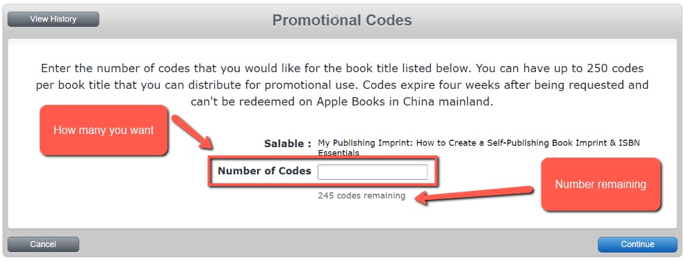 Give up to 250 Apple eBooks to Friends Family Reviewers